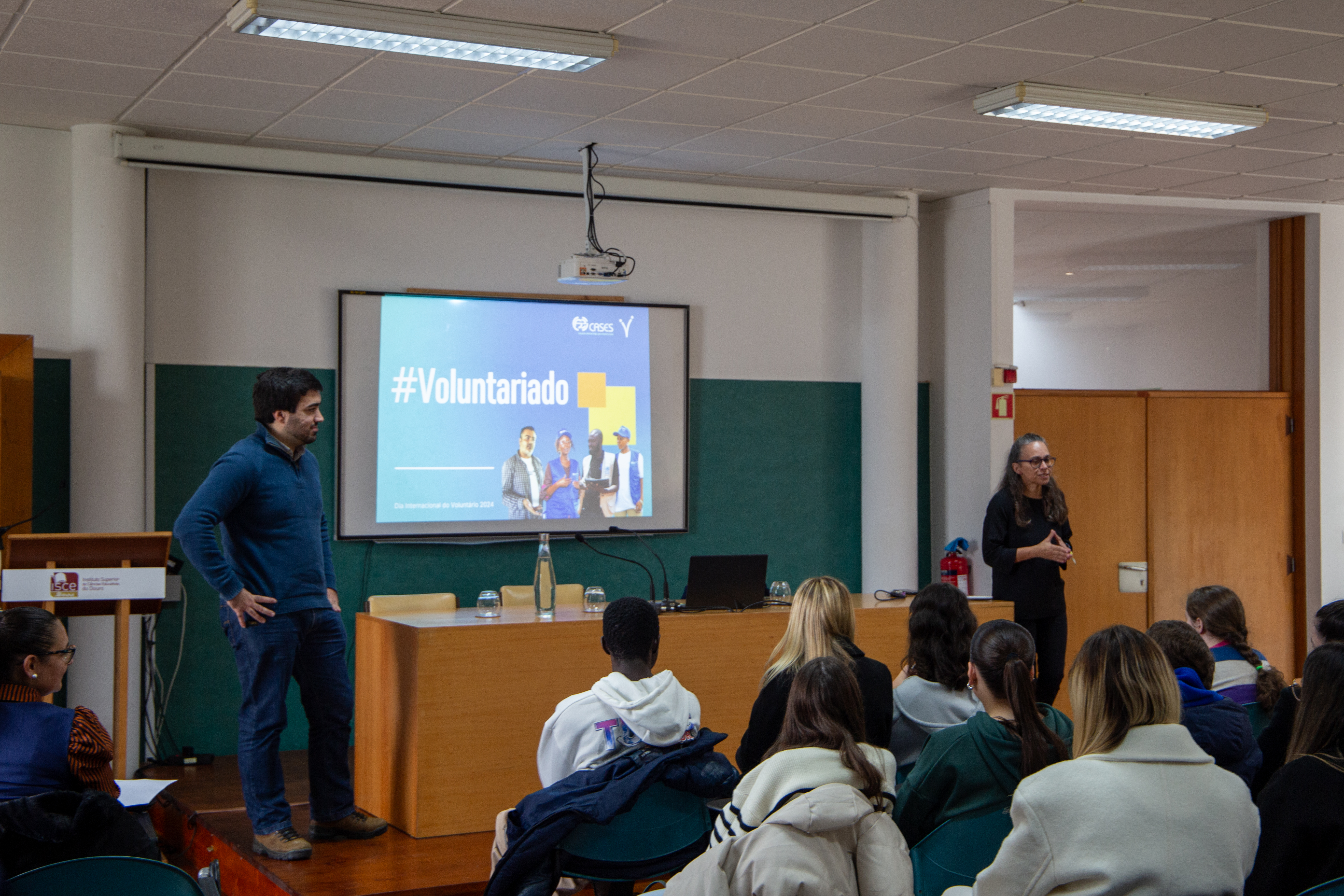 ISCE Douro recebeu visita da CASES no âmbito do Dia Internacional do Voluntário