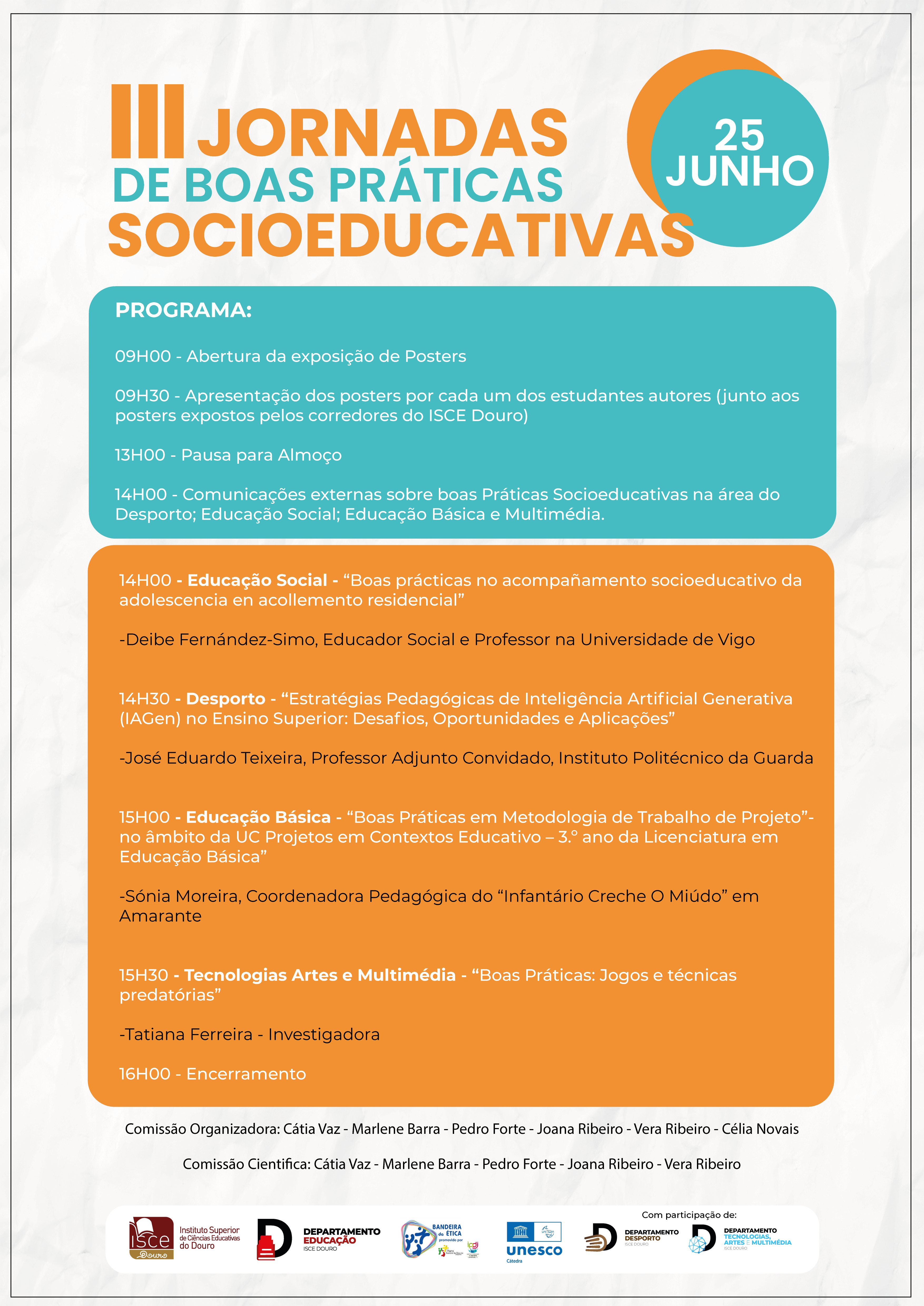 ISCE Douro promove as III Jornadas de Boas Práticas Socioeducativas