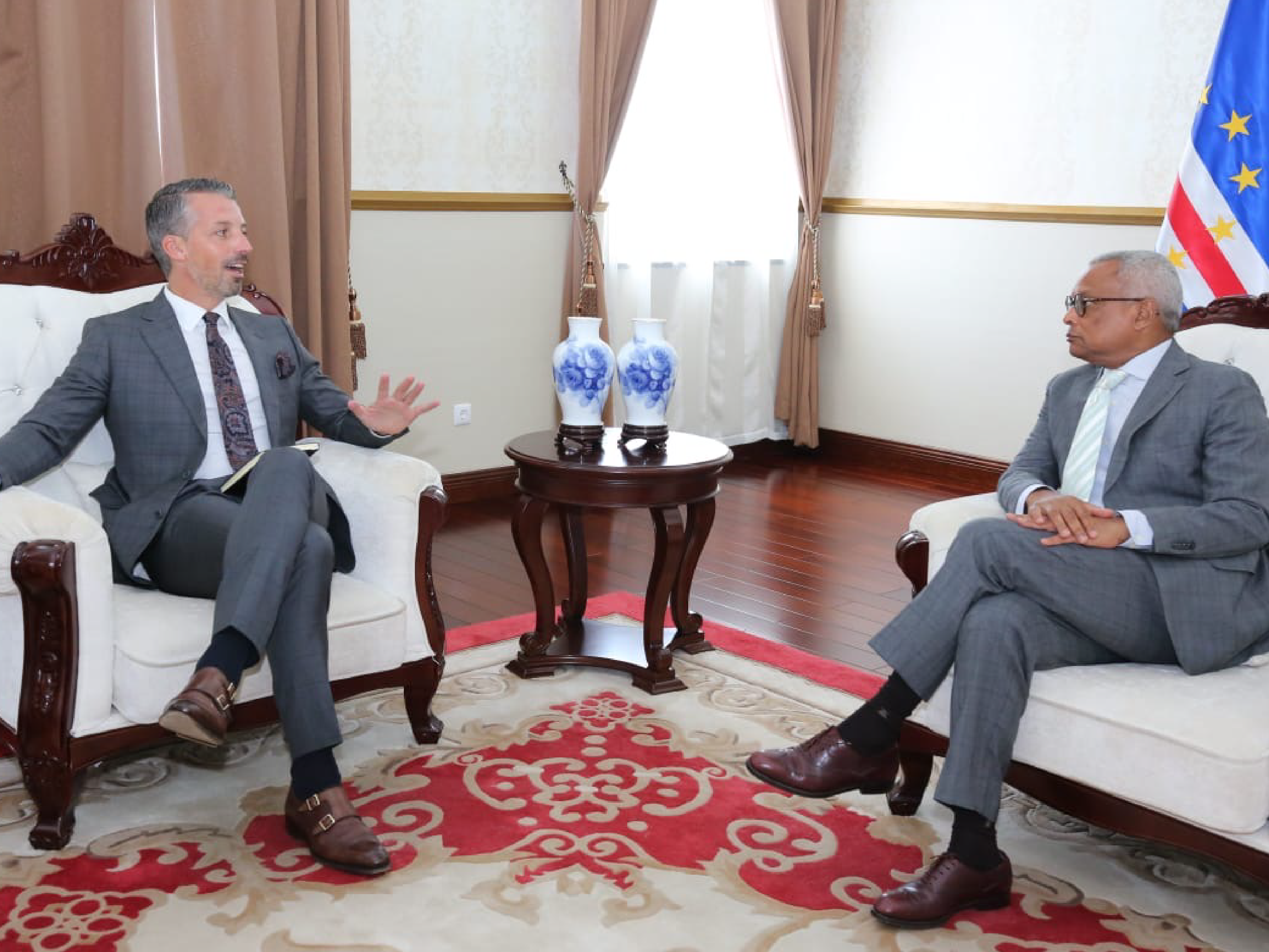 ISCE Douro em audiência com o Presidente da República de Cabo Verde