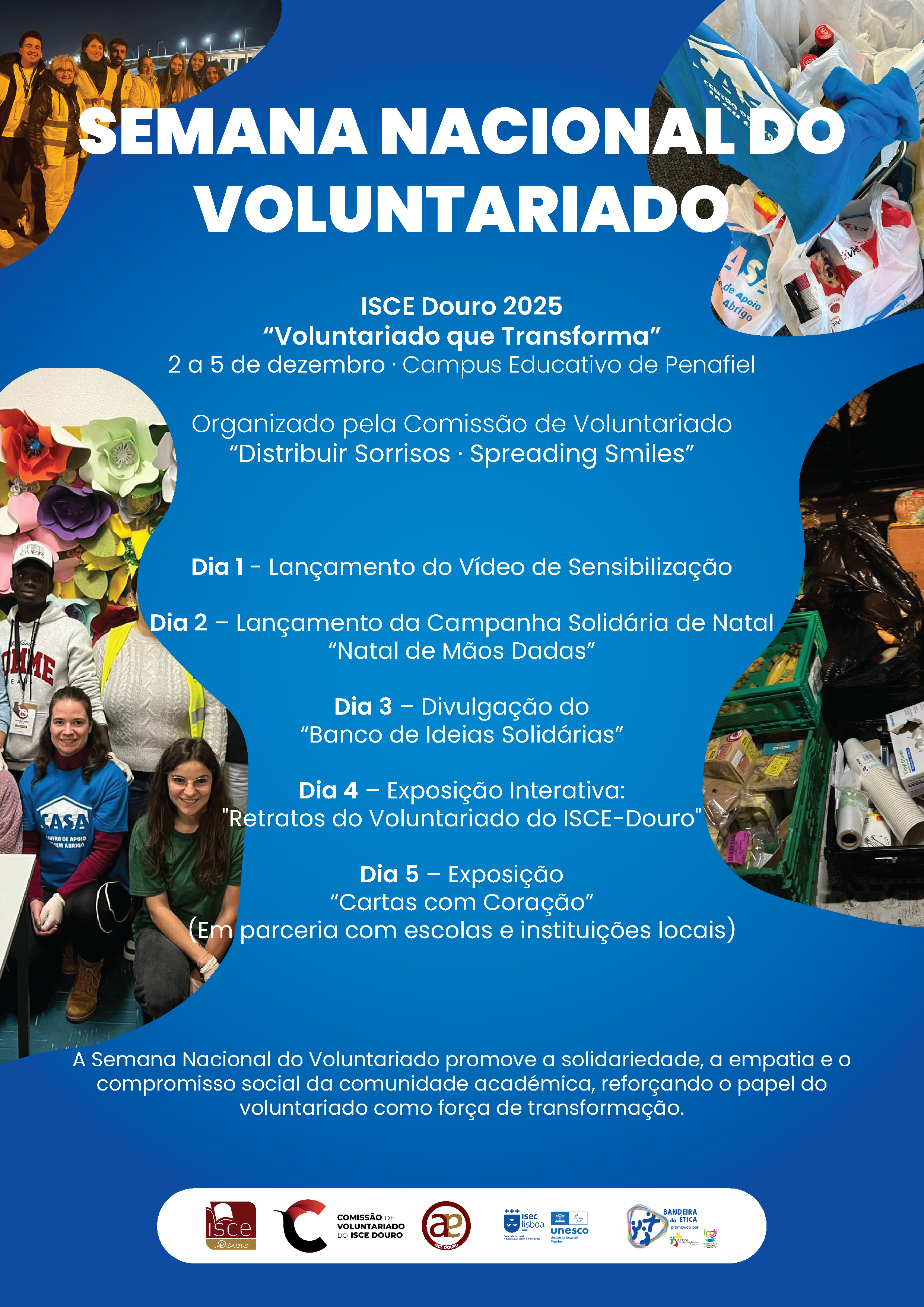 ISCE Douro associa-se à 1.ª edição da semana Nacional do Voluntariado