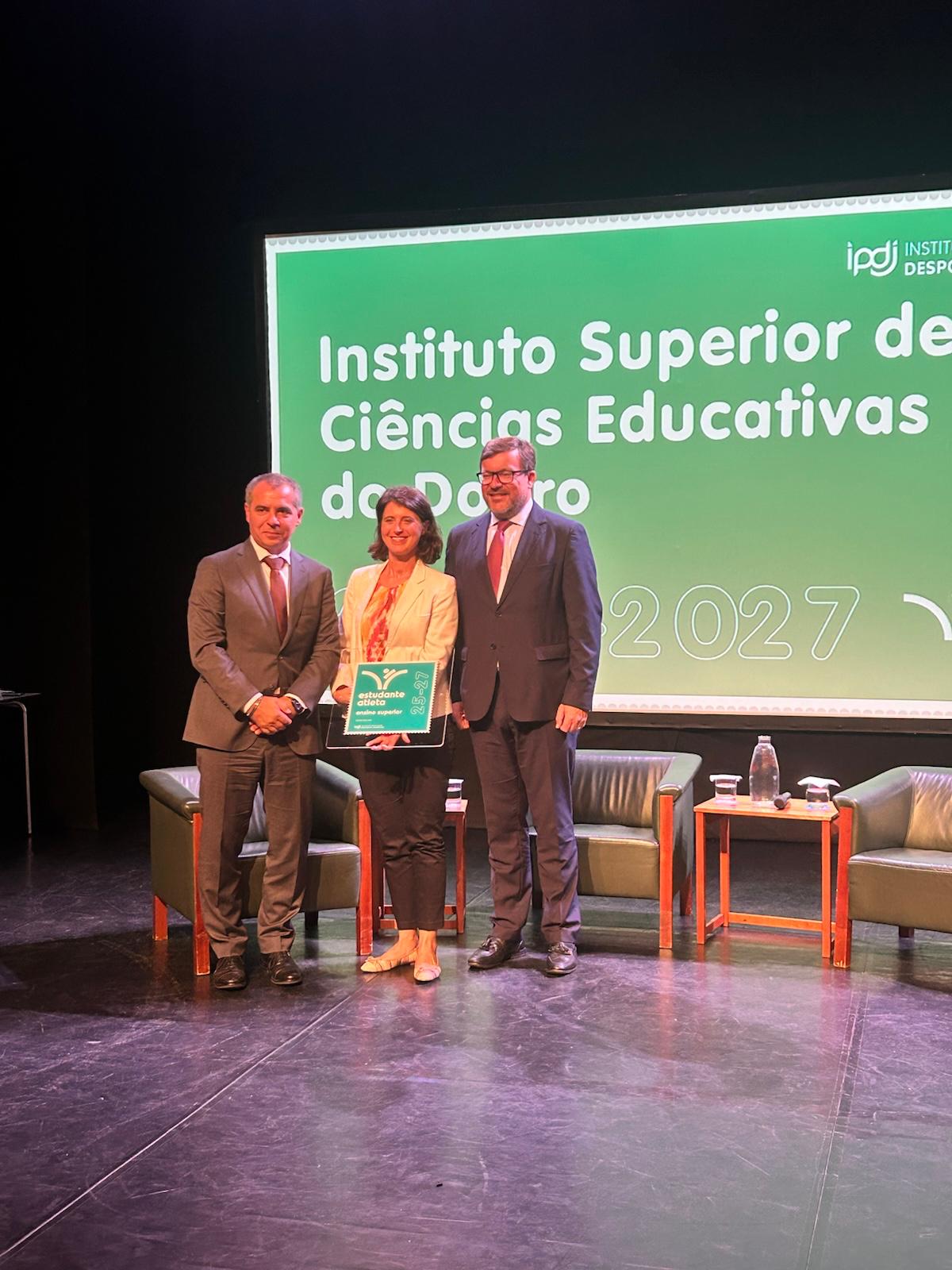 ISCE Douro distinguido novamente com Selo Estudante Atleta