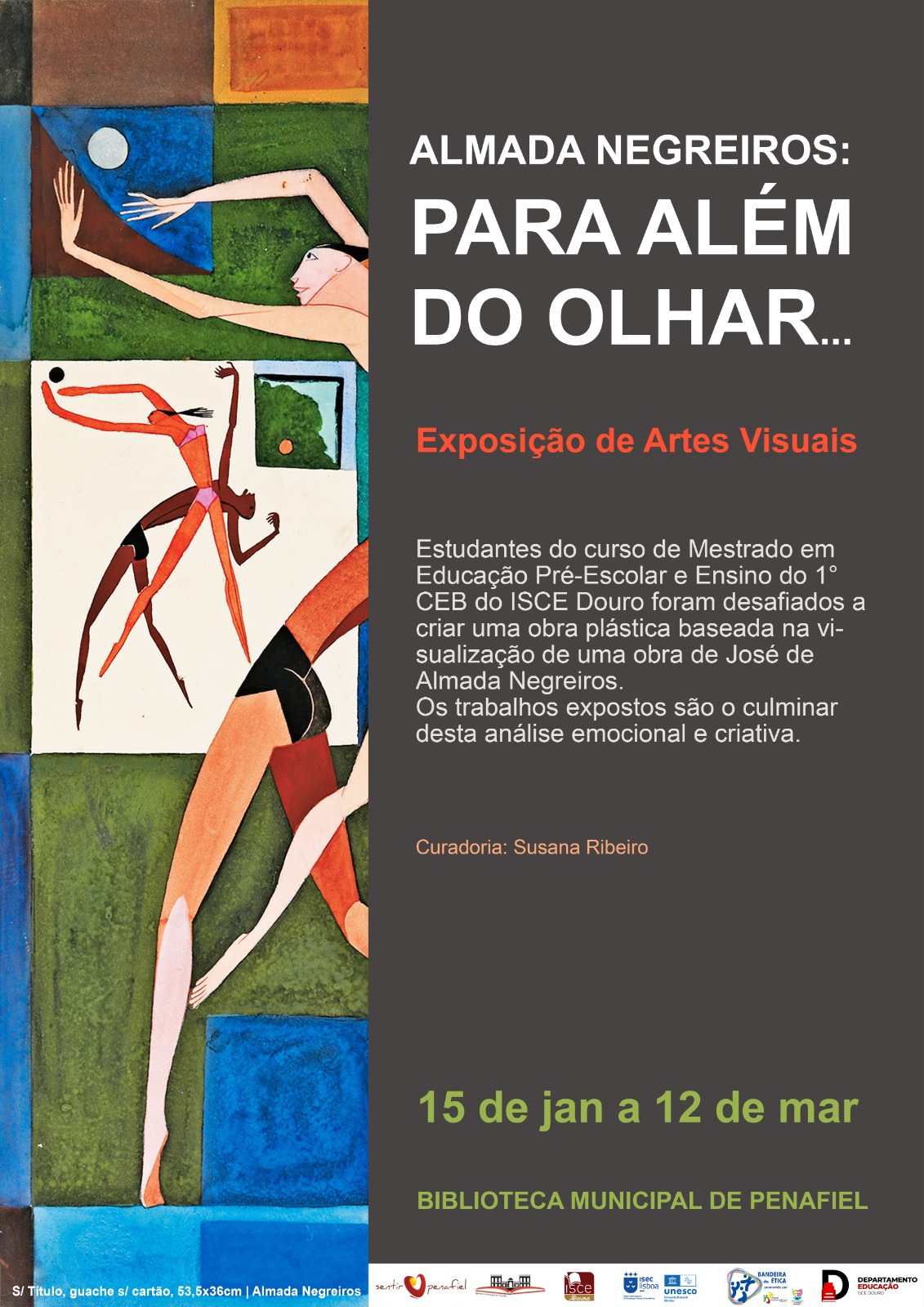 ISCE Douro promove a exposição "Almada Negreiros: para além do olhar"